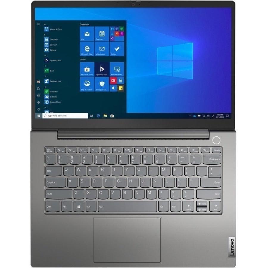 Lenovo Thinkbook 14 Notebook 35.6 Cm (14") Full Hd Amd Ryzen™ 5 16 Gb Ddr4-Sdram 256 Gb Ssd Wi-Fi 5 (802.11Ac) Windows 10 Pro Grey