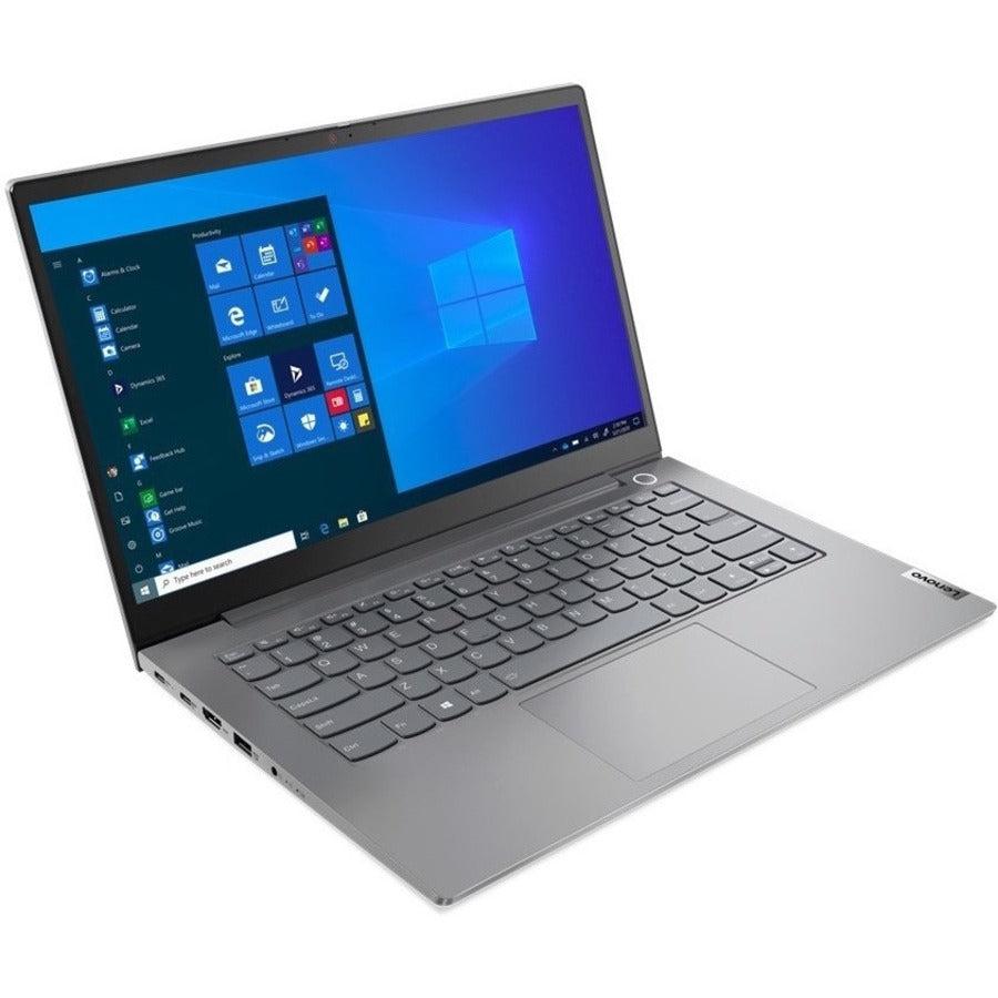 Lenovo Thinkbook 14 Notebook 35.6 Cm (14") Full Hd Amd Ryzen™ 5 8 Gb Ddr4-Sdram 256 Gb Ssd Wi-Fi 6 (802.11Ax) Windows 10 Pro Grey