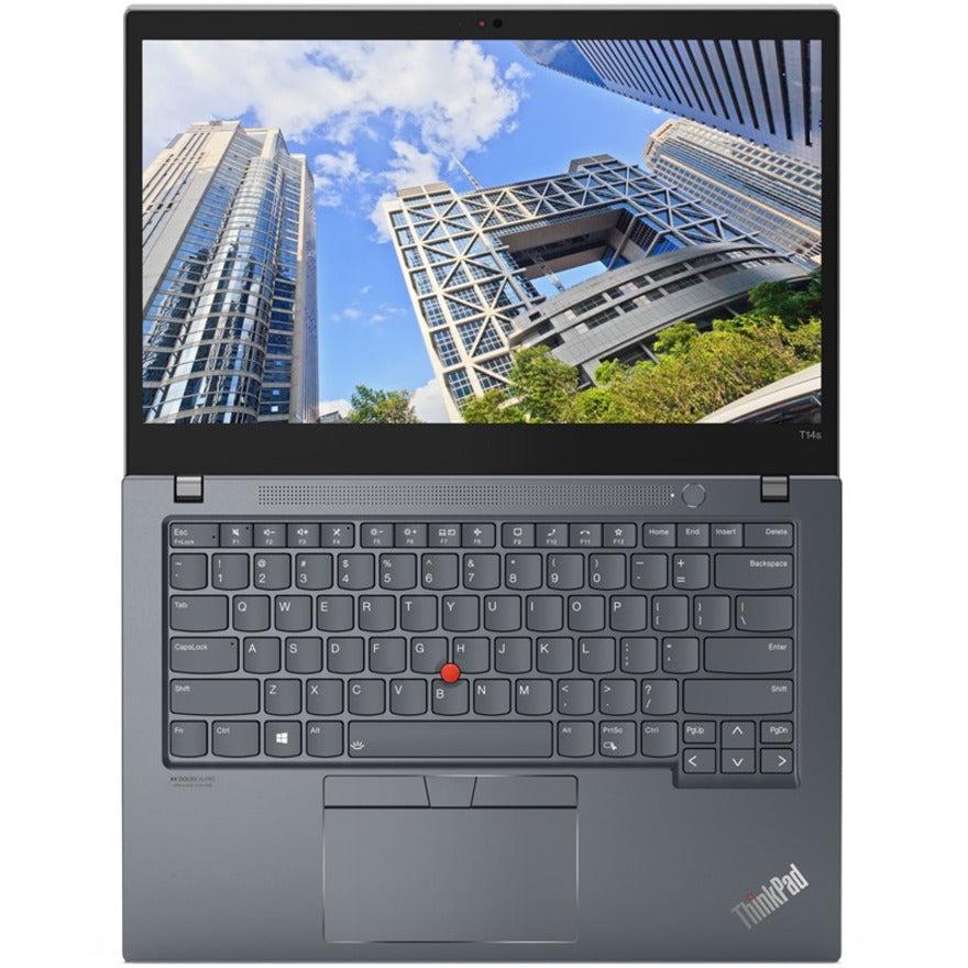 Lenovo Thinkpad T14S Notebook 35.6 Cm (14") Full Hd Amd Ryzen™ 5 Pro 8 Gb Lpddr4-Sdram 256 Gb Ssd Wi-Fi 6 (802.11Ax) Windows 10 Pro Grey