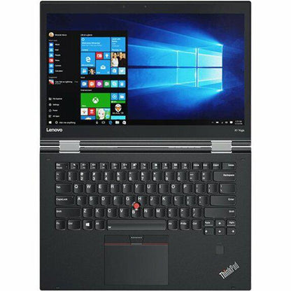 Lenovo Thinkpad X1 Yoga Hybrid (2-In-1) 35.6 Cm (14") Touchscreen Full Hd Intel® Core™ I5 8 Gb Lpddr3-Sdram 256 Gb Ssd Wi-Fi 5 (802.11Ac) Windows 10 Pro Black
