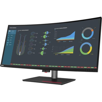 Lenovo Thinkvision P40W-20 100.8 Cm (39.7") 5120 X 2160 Pixels 5K Ultra Hd Led Black