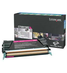 Lexmark C736H1Mg Toner Cartridge 1 Pc(S) Original Magenta