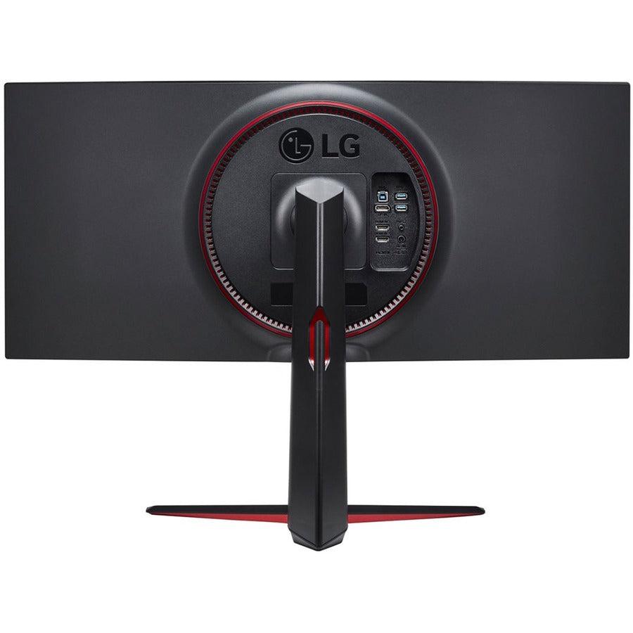 Lg 34Gn85B-B Computer Monitor 86.4 Cm (34") 3440 X 1440 Pixels Quad Hd Black, Red