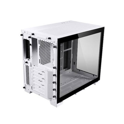 Lian Li O11-Dynamic-Mini White Mini Tower Gaming Case, O11D Mini-W (White)