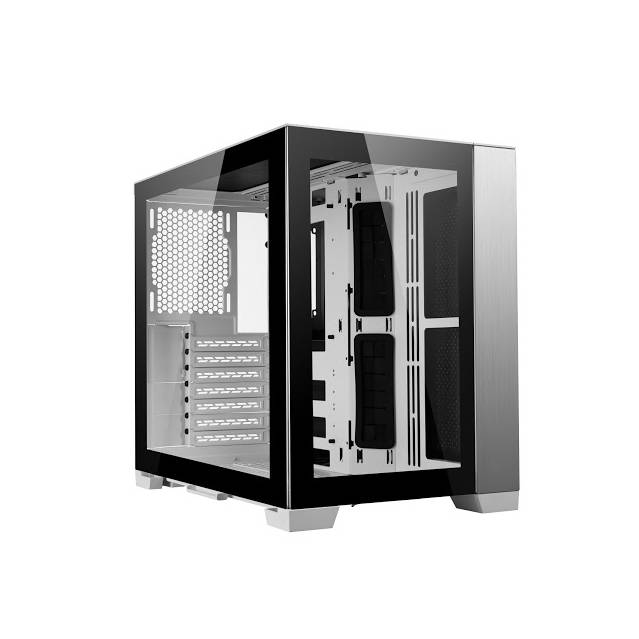 Lian Li O11-Dynamic-Mini White Mini Tower Gaming Case, O11D Mini-W (White)