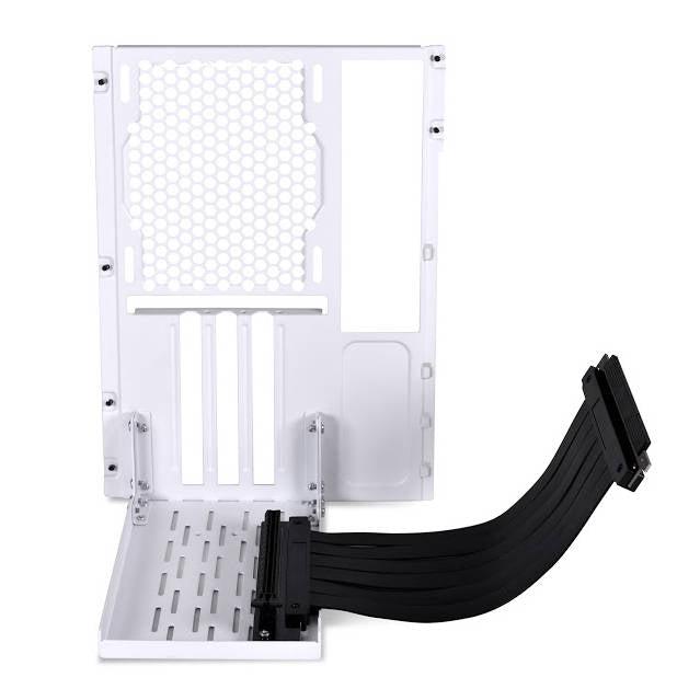 Lian Li O11Dmini-1W-3 Pcie 3.0 Vertical Gpu Bracket Kit (White)