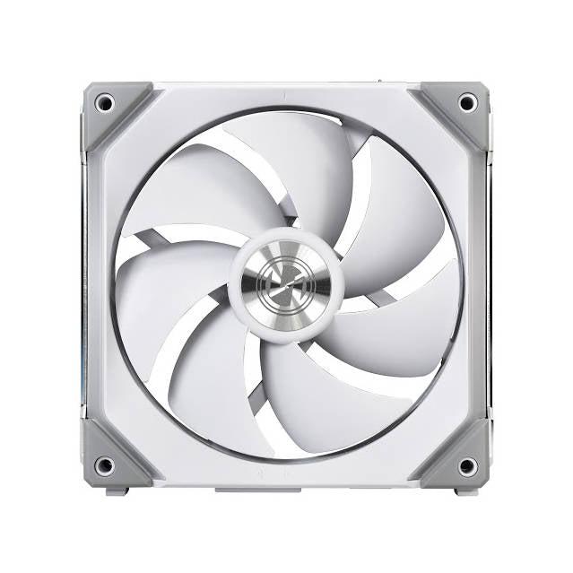 Lian Li Uni Fan Sl140 Double Pack White With Controller (Argb 140Mm Led Pwm Daisy-Chain) (2Pcs, White)