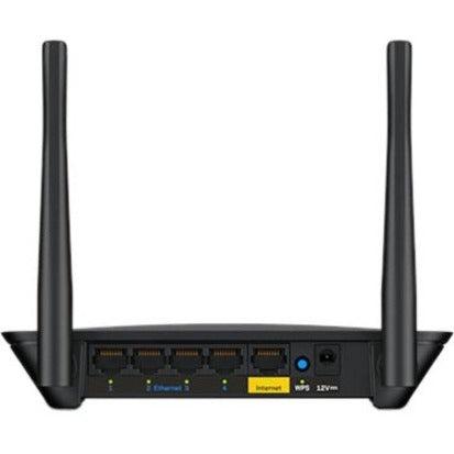 Linksys E5400 Wireless Router Fast Ethernet Dual-Band (2.4 Ghz / 5 Ghz) 4G Black