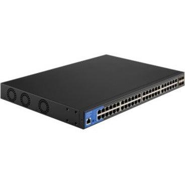 Linksys Lgs352Mpc Network Switch Managed L3 Gigabit Ethernet (10/100/1000) Power Over Ethernet (Poe) 1U Black