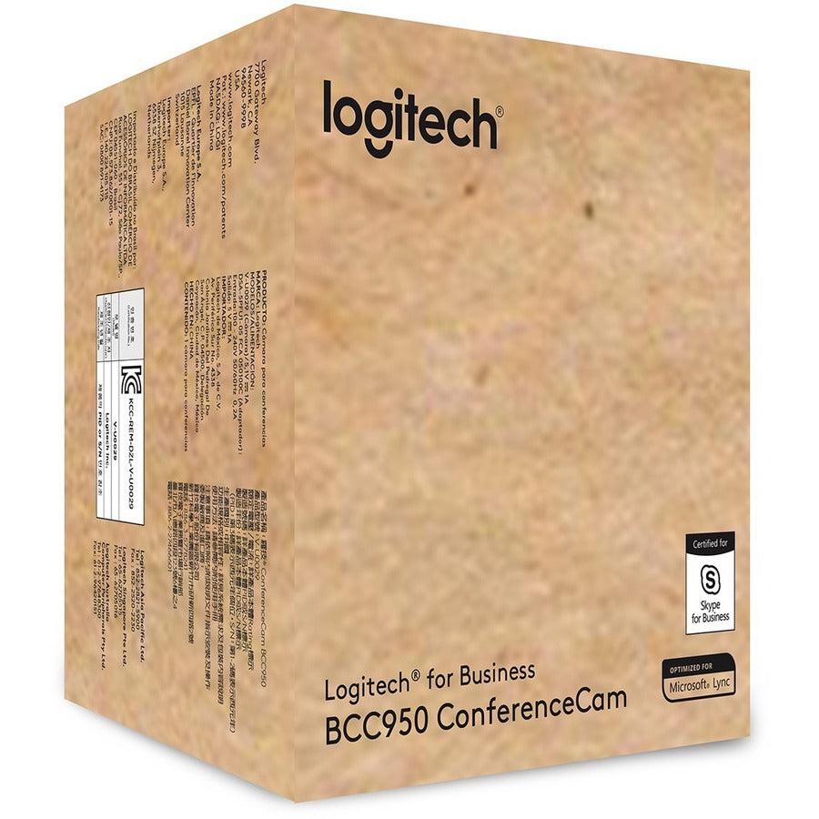 Logitech Bcc950 Conferencecam Webcam Usb Black