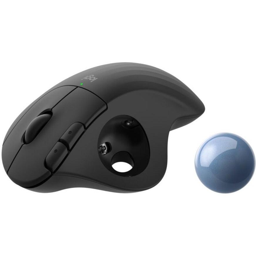 Logitech Ergo M575 Mouse Right-Hand Rf Wireless+Bluetooth Trackball 2000 Dpi