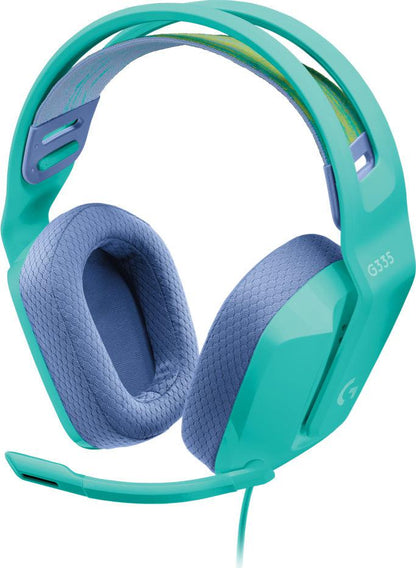 Logitech G G335 Headset Wired Head-Band Gaming Mint Colour