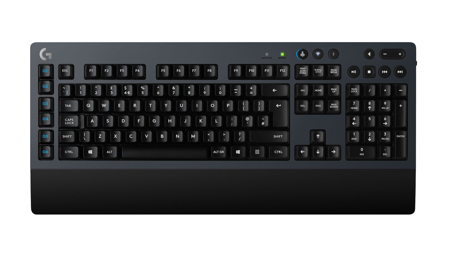 Logitech G G613 Wireless Mechanical , G613 Wireless Keyboard Rf Wireless + Bluetooth Qwerty Uk English Black