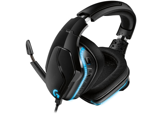 Logitech G G635 7.1 Surround Sound Lightsync Gaming Headset Wired Head-Band Black, Blue