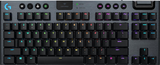 Logitech G G915 Tkl - Gl Clicky Keyboard Bluetooth Black