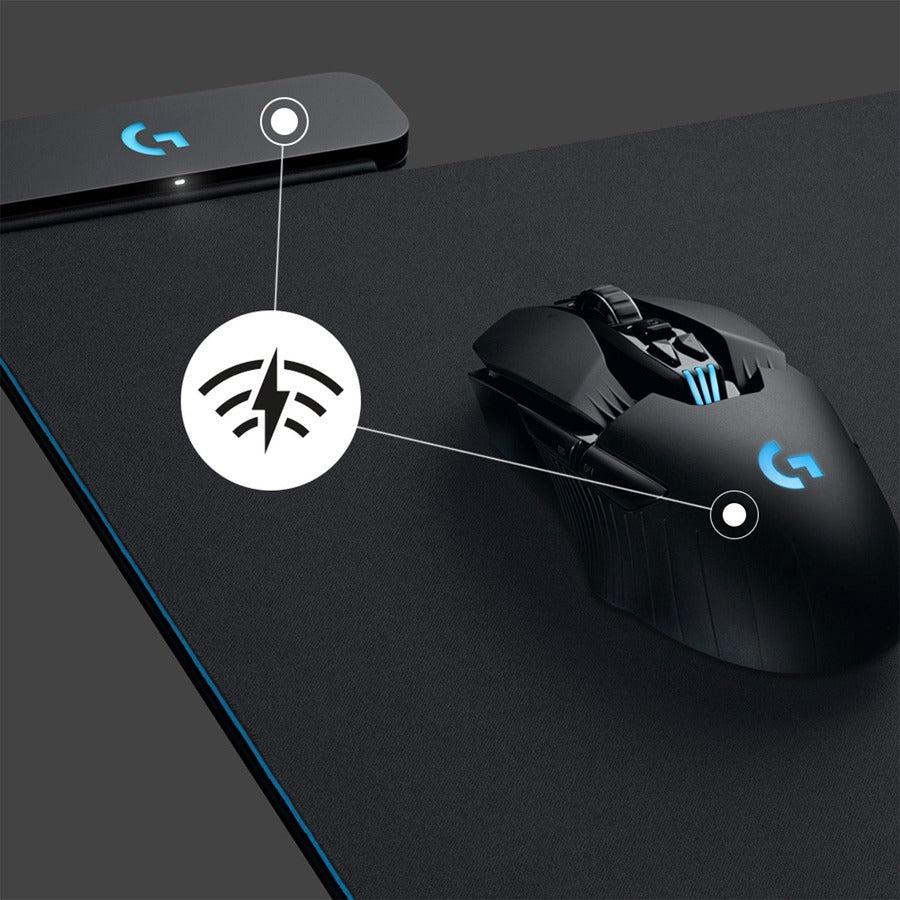 Logitech G Powerplay Wireless Charging System Gaming Mouse Pad Black