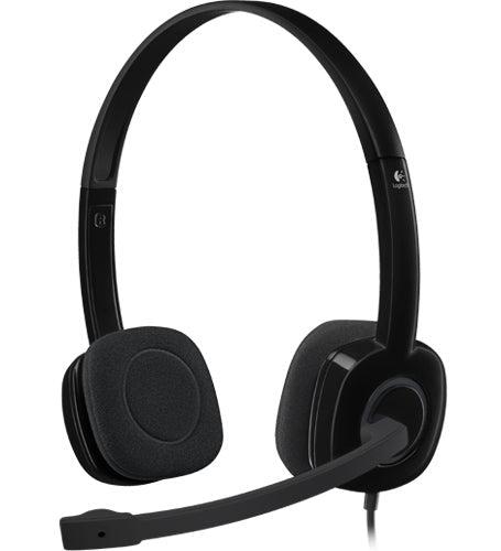 Logitech H150 Stereo Headset Wired Head-Band Office/Call Center Black