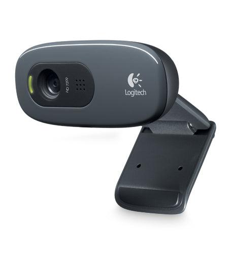Logitech Hd C270 Webcam 1280 X 720 Pixels Usb 2.0 Black