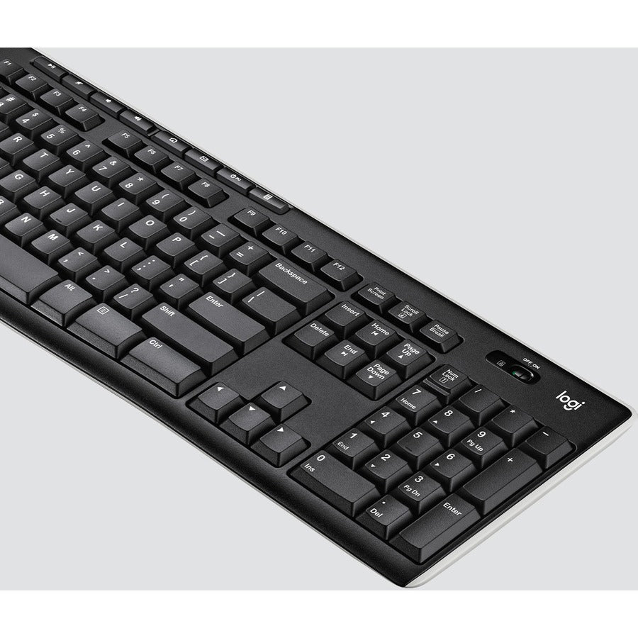 Logitech K270 Keyboard Rf Wireless Black