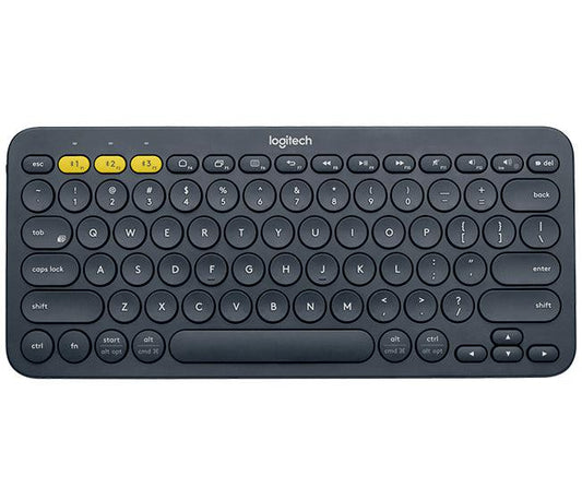 Logitech K380 Multi-Device Keyboard Bluetooth Qwerty Us English Grey