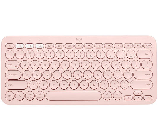 Logitech K380 For Mac Keyboard Bluetooth Qwerty Us English Rose