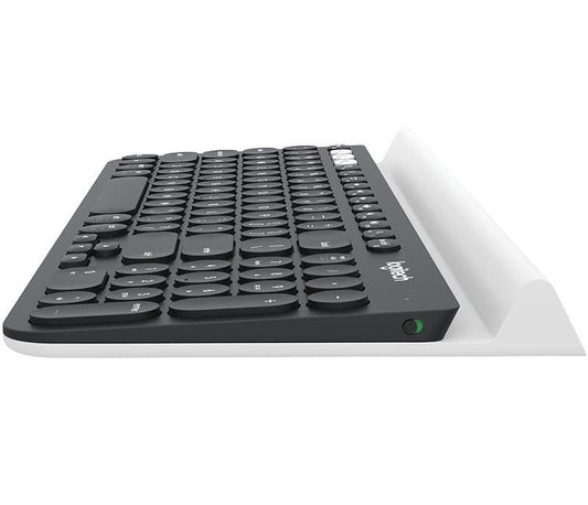 Logitech K780 Keyboard Rf Wireless + Bluetooth Qwerty English Black, White