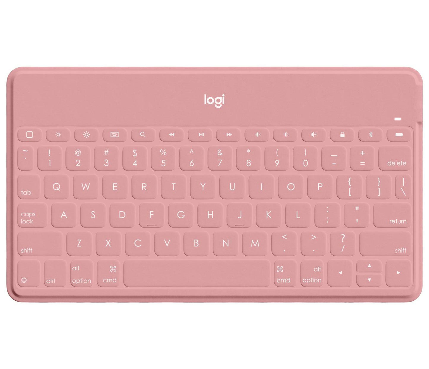 Logitech Keys-To-Go Pink, White Bluetooth