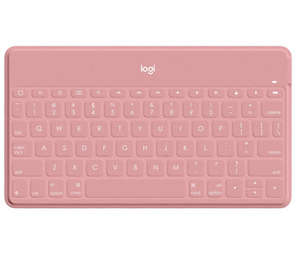 Logitech Keys-To-Go Pink, White Bluetooth