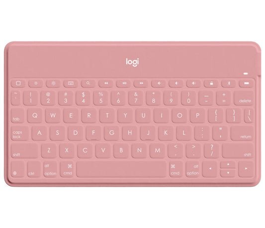 Logitech Keys-To-Go Pink, White Bluetooth