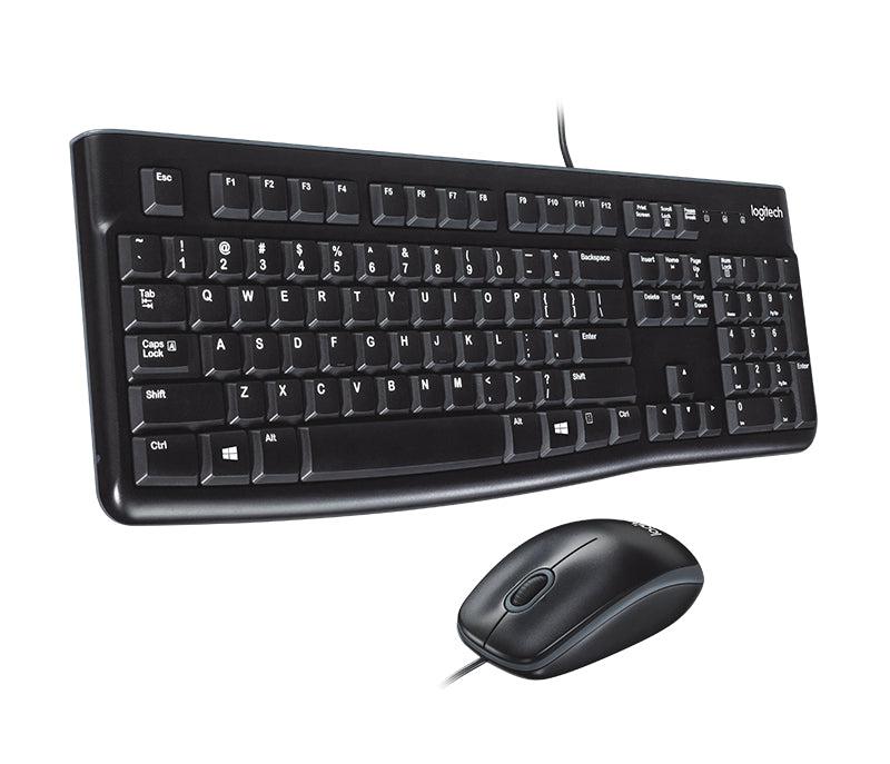 Logitech Mk120 Keyboard Usb Black