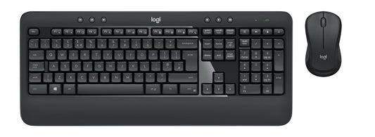 Logitech Mk540 Advanced Keyboard Rf Wireless Qwerty Us International Black, White