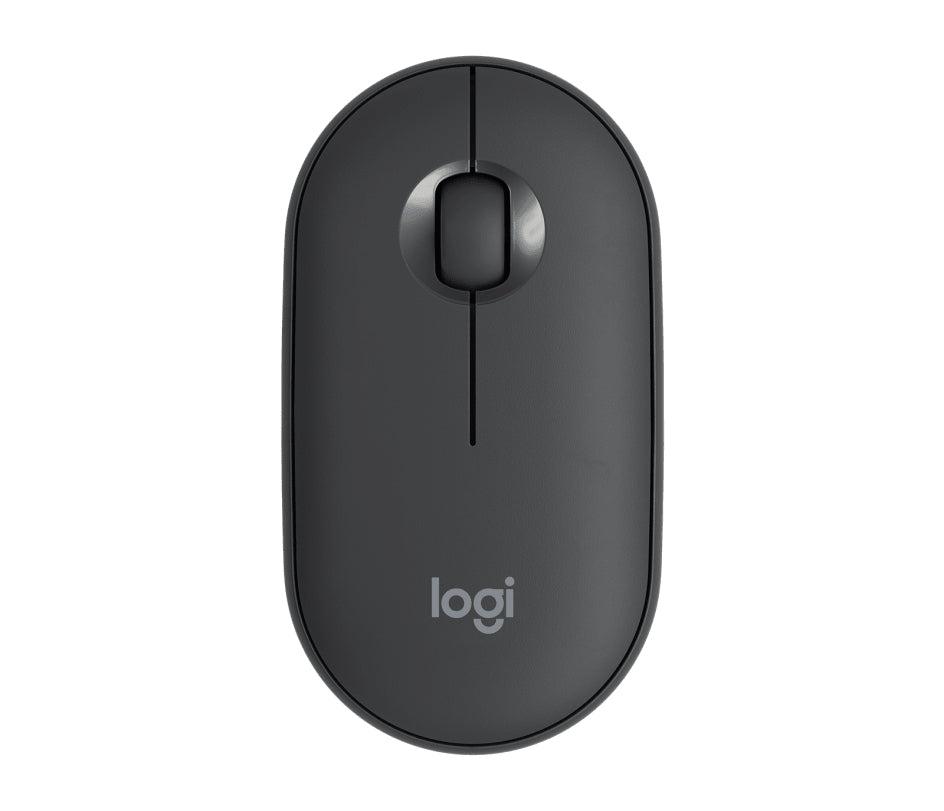 Logitech Portable M355 Mouse Ambidextrous Rf Wireless+Bluetooth Optical 1000 Dpi