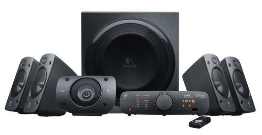 Logitech Surround Sound Speakers Z906 500 W Black 5.1 Channels