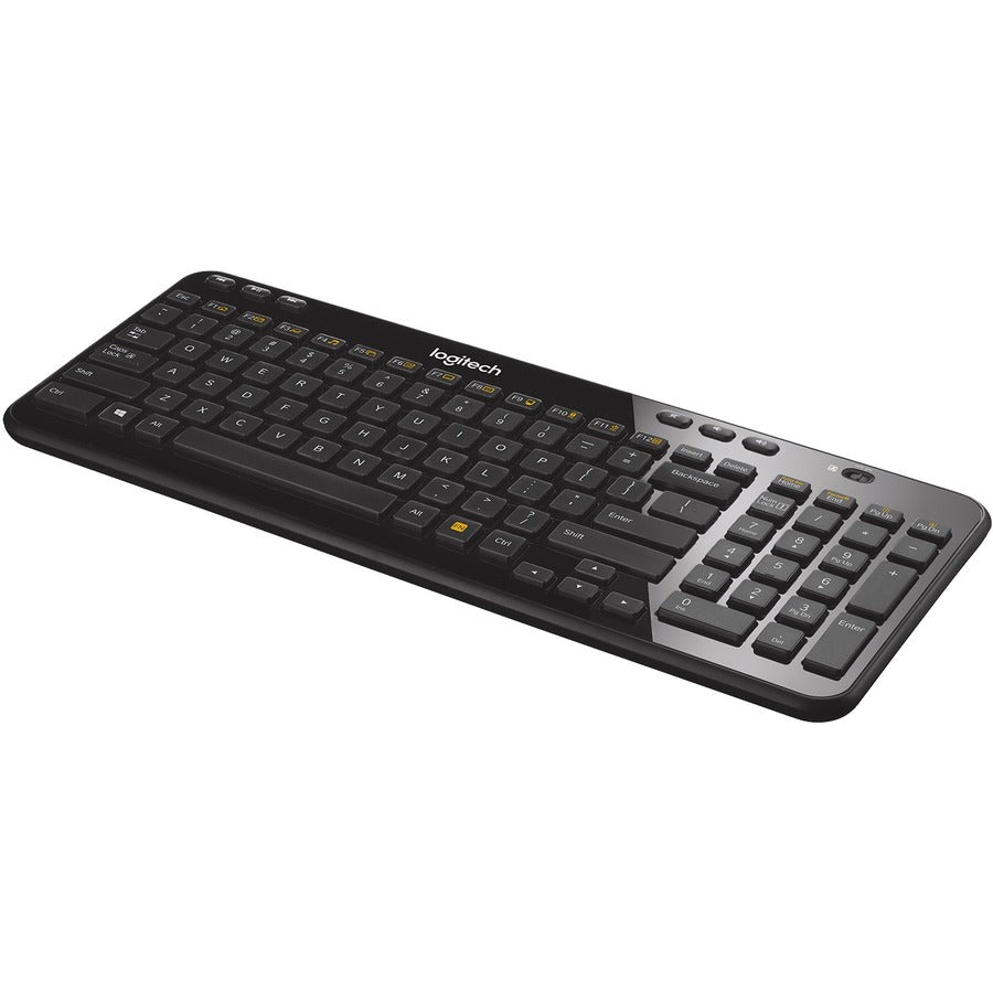Logitech Wireless K360 Keyboard Rf Wireless English Black