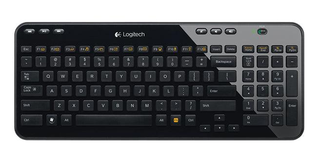 Logitech Wireless K360 Keyboard Rf Wireless English Black
