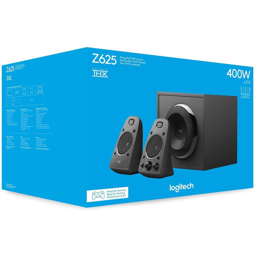 Logitech Z625 Powerful Thx Sound 200 W Black 2.1 Channels