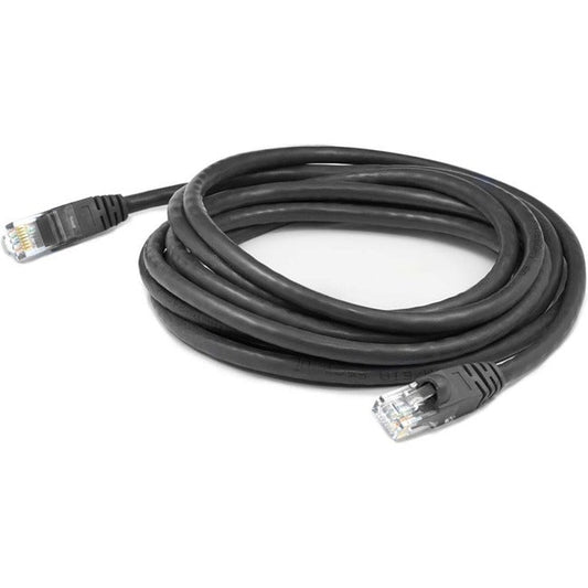 M12/Rj-45 M/M Patch Cbl,10Ft Black Cat5E Utp Pvc Cu