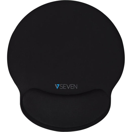 Memory Foam Support Mouse Pad,Black 9X8In Wrist Rest