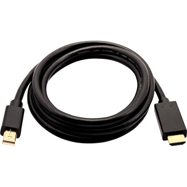 Mini Dp To Hdmi 1.4 Cable 2M,Mini Dp To Hdmi Cable 21.6Gb 4K Uhd