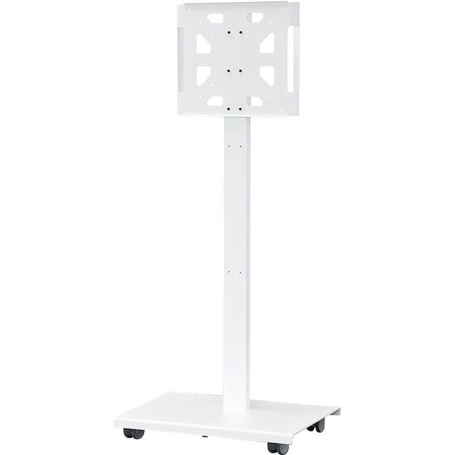 Mobile Stand 42-60 Monitors,125 Max Weight White Finish