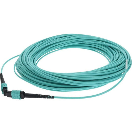 Mpo F/F Patch Cbl,13M Aqua Riser Fiber