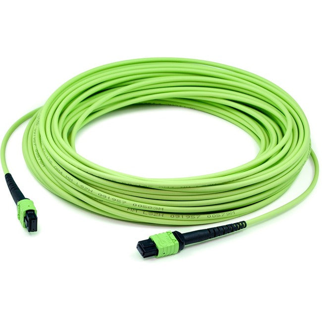 Mpo F/F Patch Cbl,5M Lime Green Om5 Riser Fiber