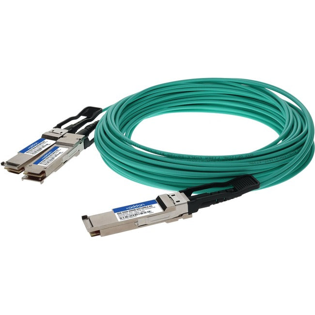 Msa & Taa Comp 200G-Aoc 10M,Qsfp56/2Xqsfp56 850Nm Mmf Lszh