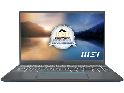 Msi Laptop Prestige 14 Evo A11M-221 Intel Core I5 11Th Gen 1135G7 (2.40Ghz) 16 Gb Lpddr4X Memory 512
