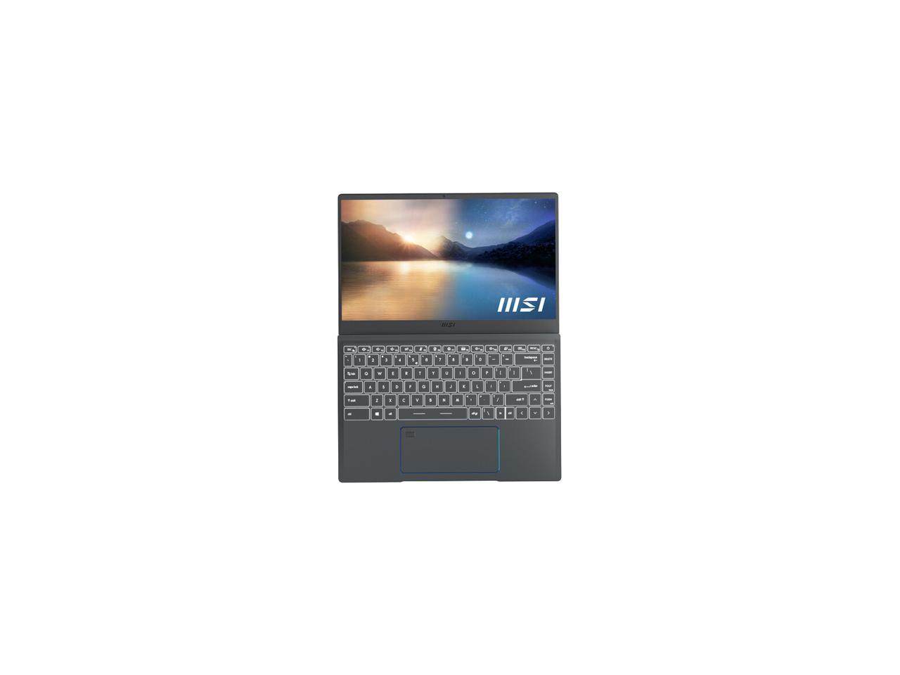 Msi Laptop Prestige 14 Evo A11M-221 Intel Core I5 11Th Gen 1135G7 (2.40Ghz) 16 Gb Lpddr4X Memory 512