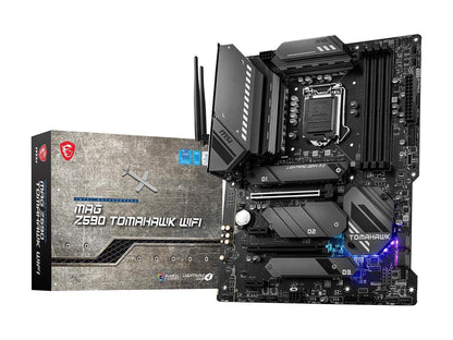 Msi Mag Z590 Tomahawk Wifi Lga 1200 Intel Z590 Sata 6Gb/S Atx Intel Motherboard