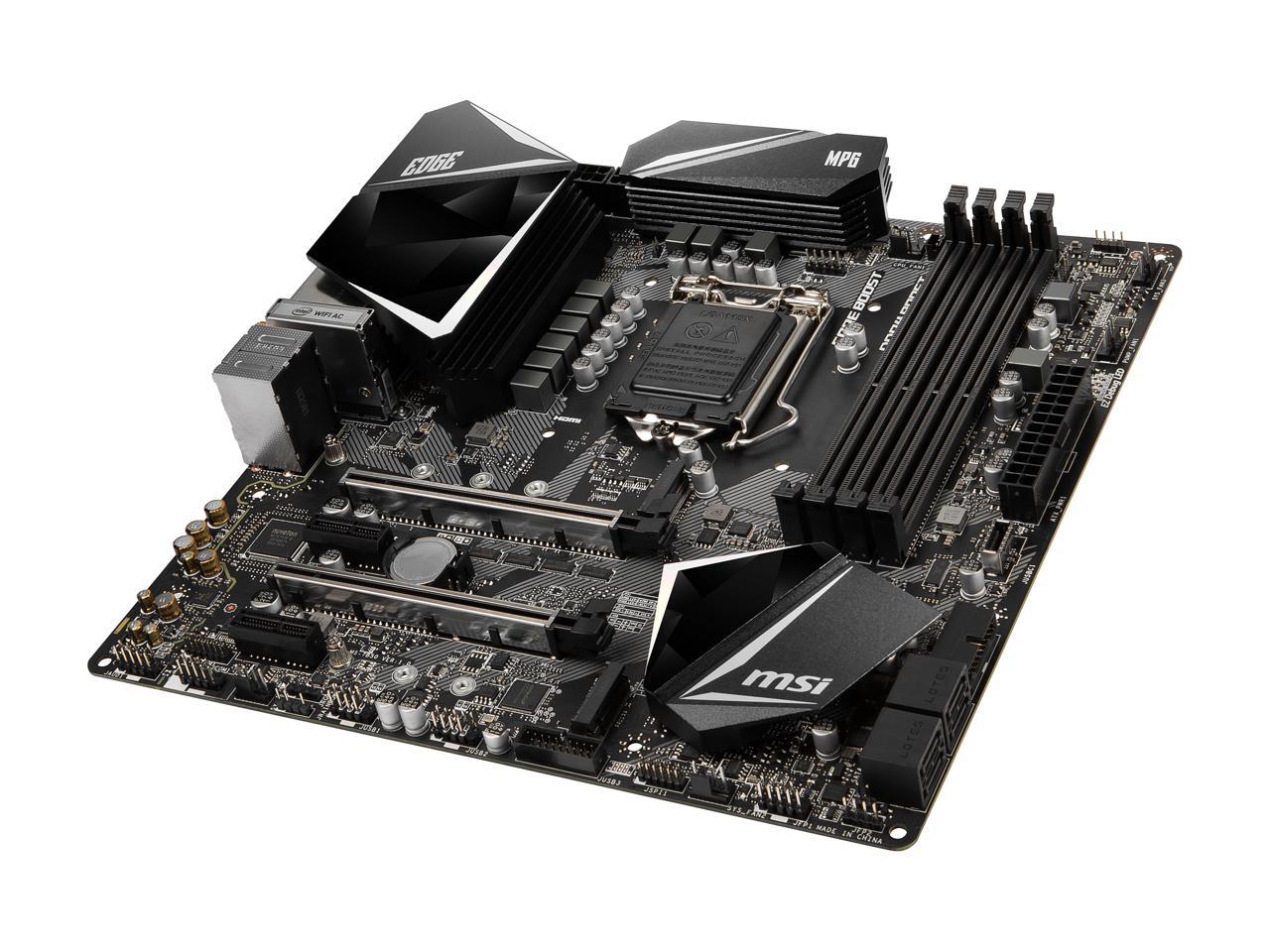 Msi Mpg Z390M Gaming Edge Ac Lga 1151 (300 Series) Intel – TeciSoft