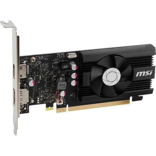 Msi Nvidia Geforce Gt 1030 2Gd4 Lp Oc 2Gb Ddr4 Hdmi/Displayport Low Profile Pci-Express Video Card