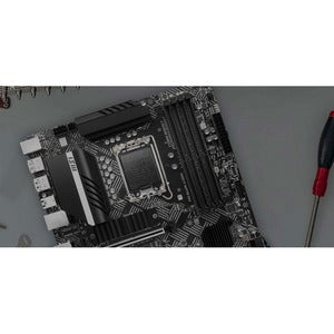 Msi Pro B660M-A Ddr4 Desktop Motherboard - Intel B660 Chipset - Socket Lga-1700 - Intel Optane Memory Ready - Micro Atx