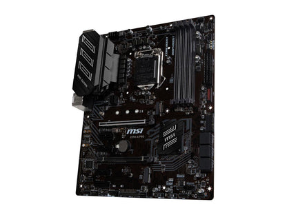 Msi Pro Z390-A Pro Lga 1151 (300 Series) Intel Z390 Sata 6Gb/S Atx Intel Motherboard